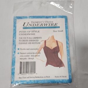 Designer’s Choice Underwire Push-Up Bra - Brown